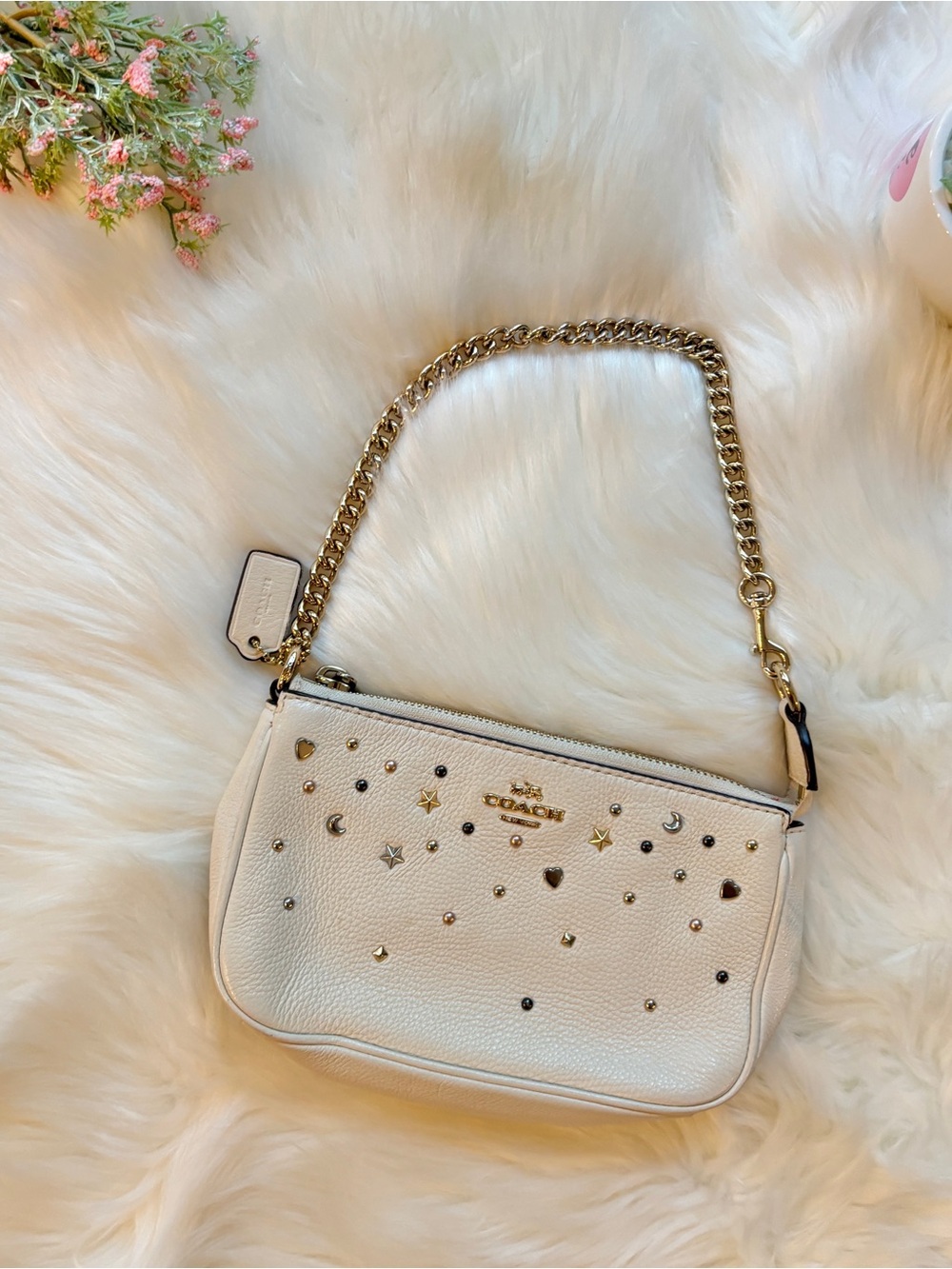 Coach Nolita 19 Stardust Celestial Shoulder Bag